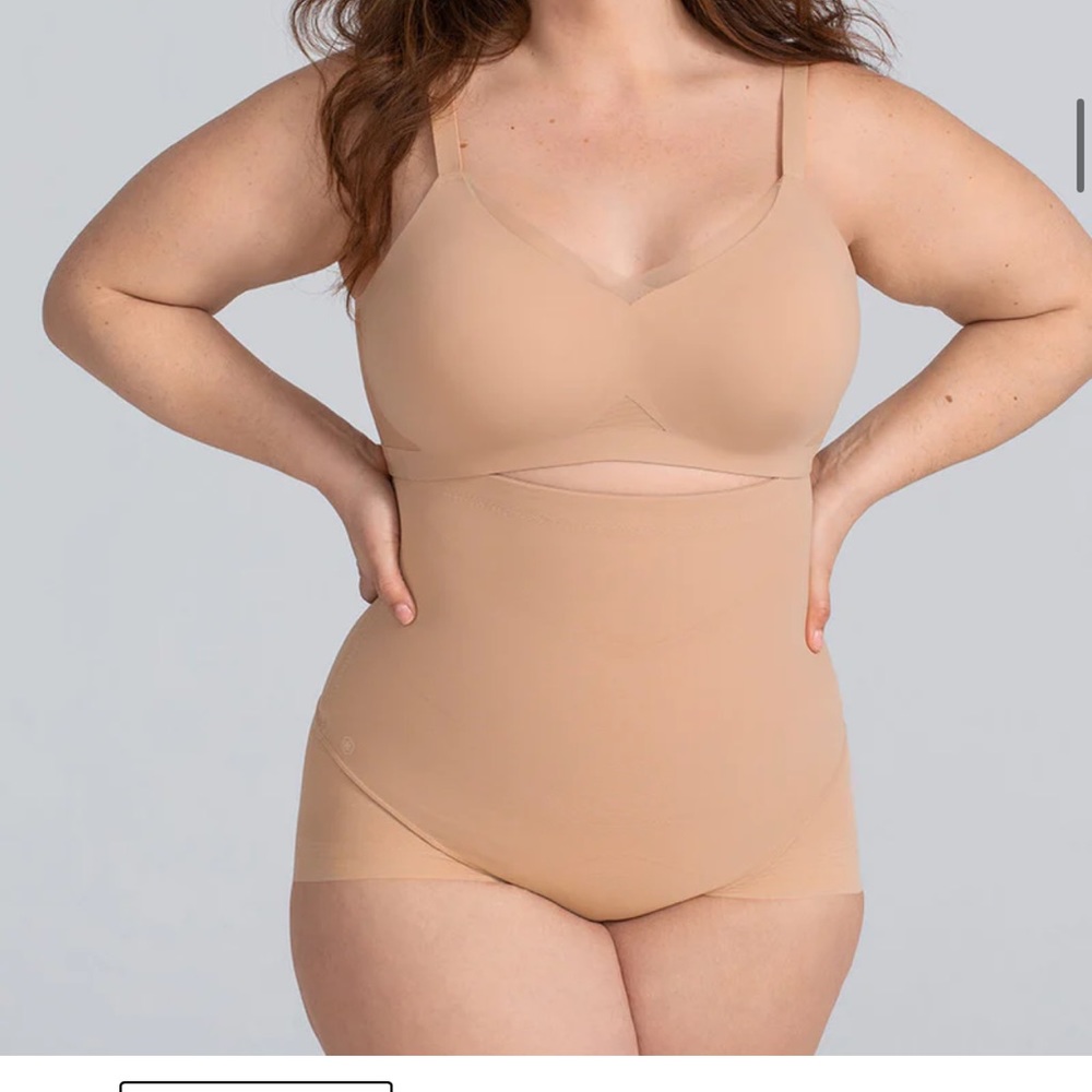 Honeylove superpower brief - sand/ medium shapewear